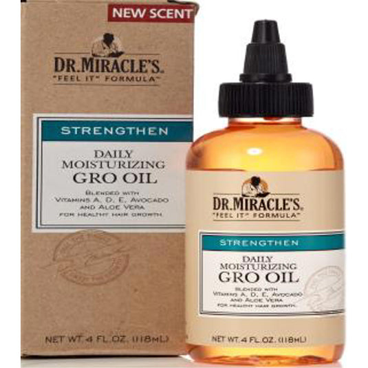 Dr.Miracle's Daily Moisturizing Gro Oil 4oz (R36) 23476