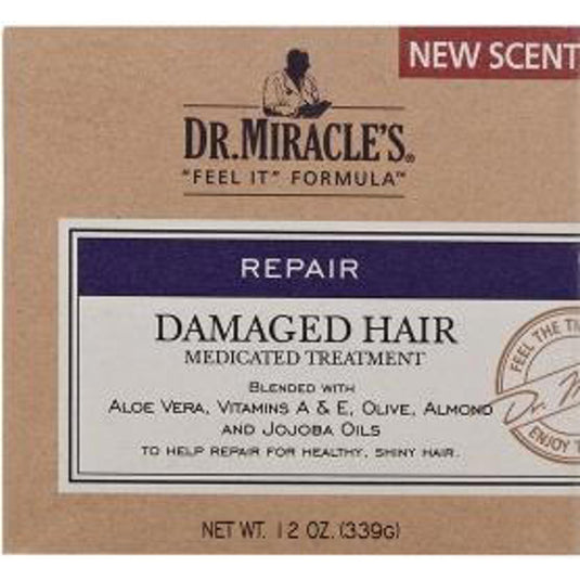 Dr.Miracle's Repair Damaged Hair Medicated Trea12oz (R12)