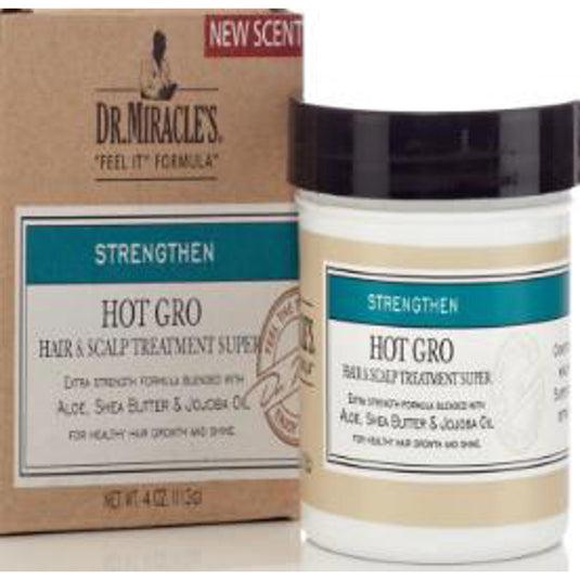 Dr.Miracle's Super Hot Gro Hair & Sca 4oz (R26) /R24