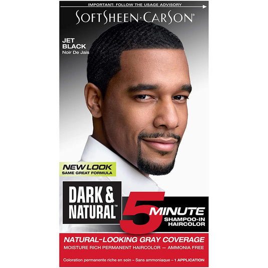 Dark & Natural Hair Color Jet Black ( Man )253