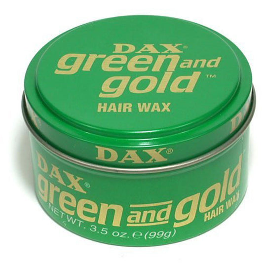 Dax Green & Gold Jar 3.5oz (005)