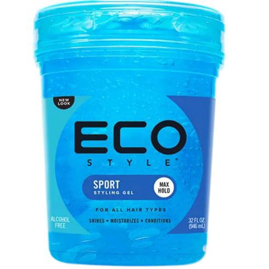 EcoStyle Sports Styling Gel - BLUE 32oz
