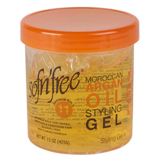 Snf Styling Gel Moroccan Argan (Yellow) 15Oz