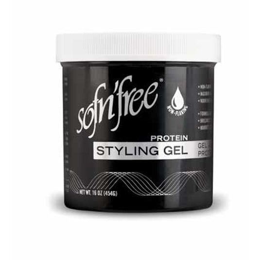 Snf Styling Gel W/Protein Black 12 x 16Oz