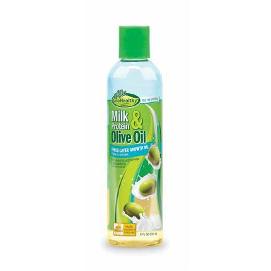 Snf Milk & Olive Three - Layer Gowth Oil 8oz