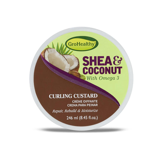 SNFGH Shea & Coconut Curling Custard 8.8oz -6pcs
