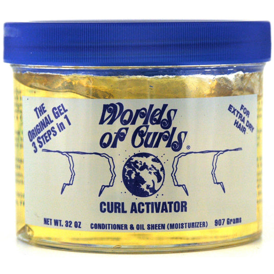 World of curls Curl Activator Gel Extra Dry Hair Size: 32oz