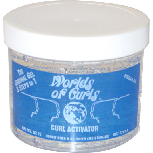World of curls Curl Activator Gel Regular Hair Size: 32oz