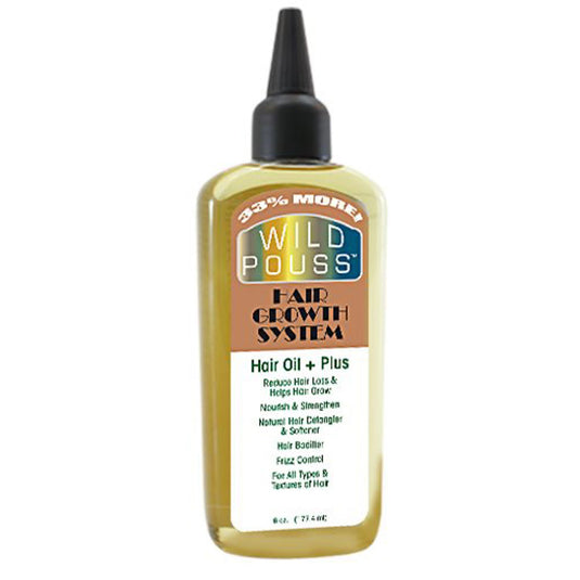 WILD POUSS GROWTH OIL - PLUS 6OZ