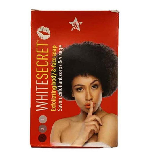 WHITE SECRET Exfolianting Body & Face Soap 190g