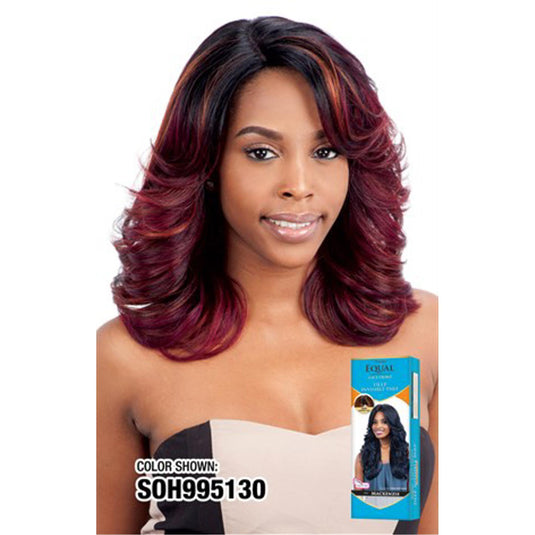 Freetress Equal Lace Front Wig Deep Invisible Part Long Curly HAIR WIG - Lona ( Colour: 1 )