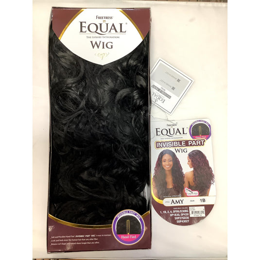 FREETRESS EQUAL SYNTHETIC LACE FRONT LONG STRAIGHT HAIR WIG Amy (Colour: 1)