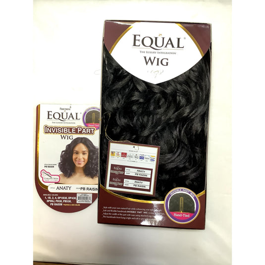 FREETRESS EQUAL SYNTHETIC LACE FRONT LONG STRAIGHT HAIR WIG Anaty (Colour: PBRAISIN)