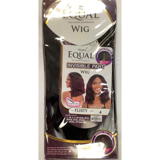 FREETRESS EQUAL SYNTHETIC LACE FRONT LONG STRAIGHT HAIR WIG Flirty (Colour: 4)