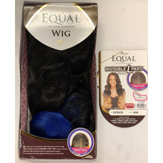 FREETRESS EQUAL SYNTHETIC LACE FRONT LONG STRAIGHT HAIR WIG Honor ( Colour: DEBL )