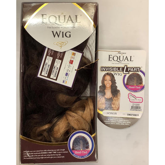 FREETRESS EQUAL SYNTHETIC LACE FRONT LONG STRAIGHT HAIR WIG Honor ( Colour: OM2730613 )