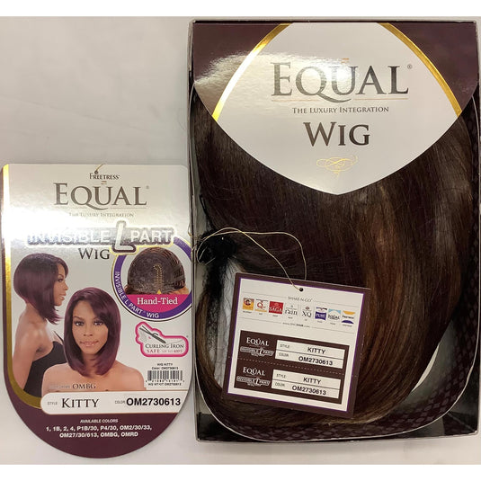 FREETRESS EQUAL SYNTHETIC LACE FRONT LONG STRAIGHT HAIR WIG Kitty ( Colour: OM2730613)