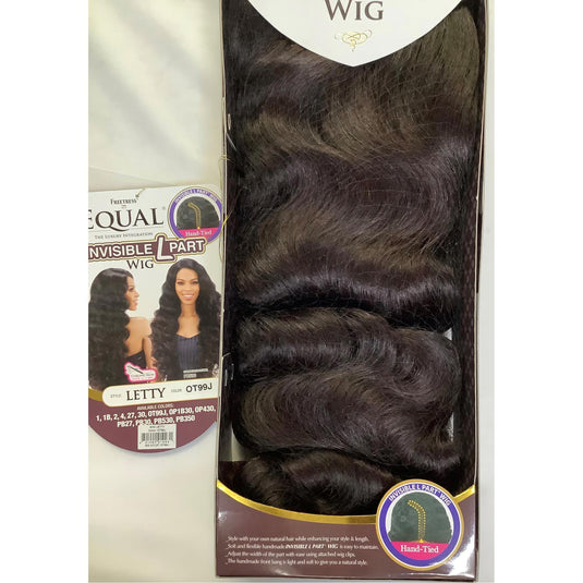 FREETRESS EQUAL SYNTHETIC LACE FRONT LONG STRAIGHT HAIR WIG Letty (Colour: OT99J)