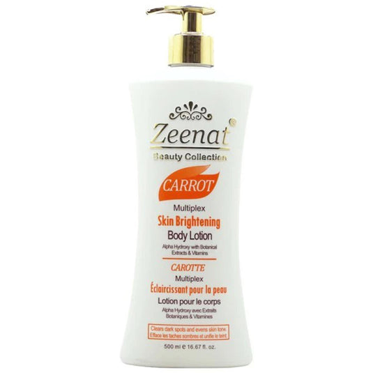 Zeenat Carrot Multiplex Skin Brightening Body Lotion 500ml