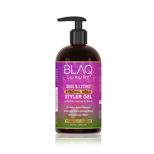 Blaq Luxury Sage & Lychee Styler Gel 12oz (6 EA)