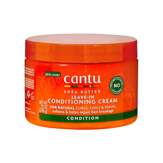 Cantu Shea Butter Natural Leave-In Conditioning Cream 12oz/340g