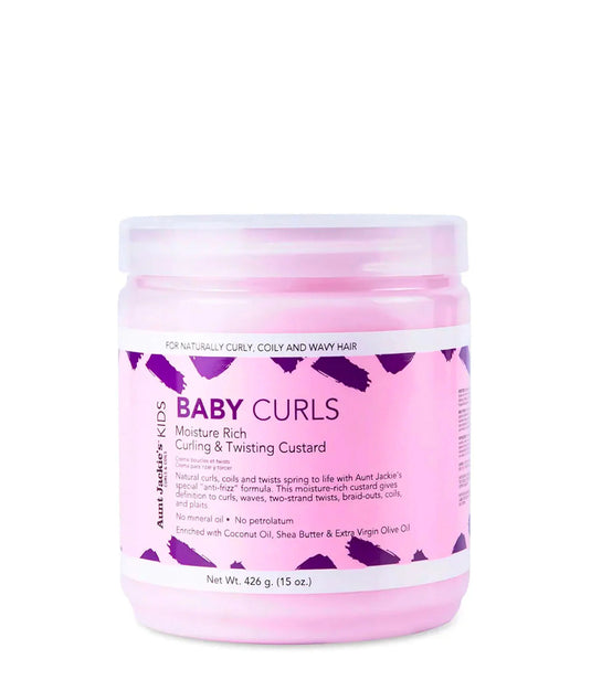 AJ : Girls -Baby Girl Curl & Curling & Twisting Custard 15oz