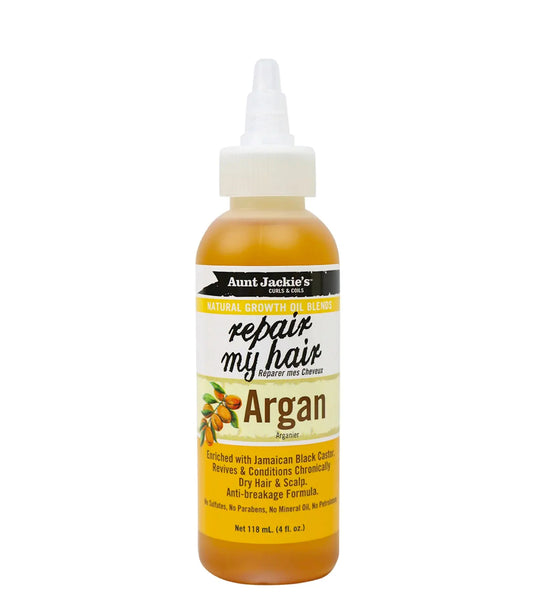 AJ : Growth Oil Repair My Hair Argan 4oz 24ea