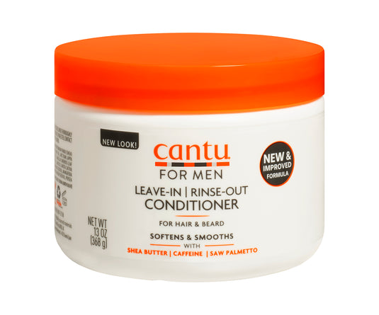 Cantu Shea and Butter Mens Leave In Conditioner 13oz