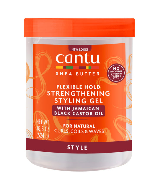 Cantu Jamaican Black Castor Oil Braiding Styling Gel- 18.25 oz