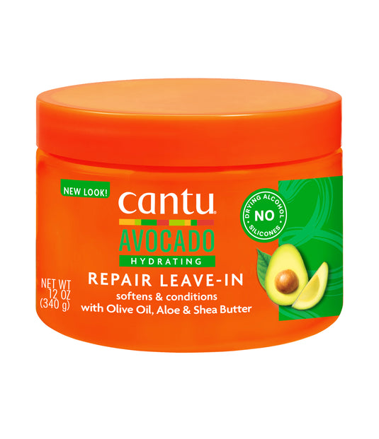 Cantu Avocado Leave-In Conditioning Repair Cream 340g/12oz – Hydrate & Repair