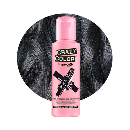 Crazy Color Natural Black (4PK)