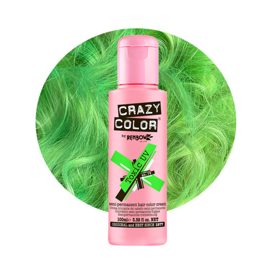 Crazy Color Toxic (Neon Green) (4PK)