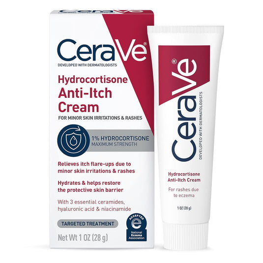 Cerave Hydrocortisone Anti Itch Cream 1oz