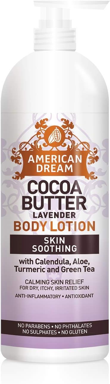 American Dream Cocoa Butter Lotion Lavender 16oz