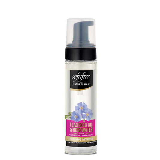 Snf Flaxseed Oil & Rosewater Foam Wrap Mousse 200ml