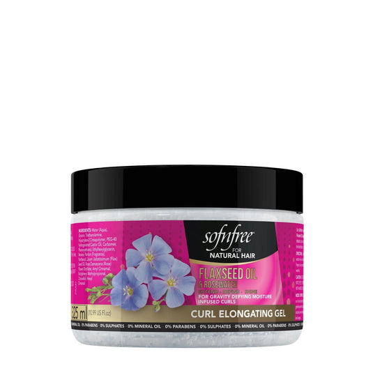 Snf Flaxseed Oil & Rosewater Curl Elongating Gel 325ml