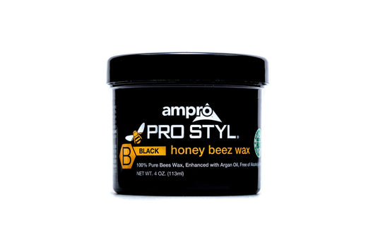 Ampro : Pro Styl Honey Beezwax Black 4oz (12Pk)