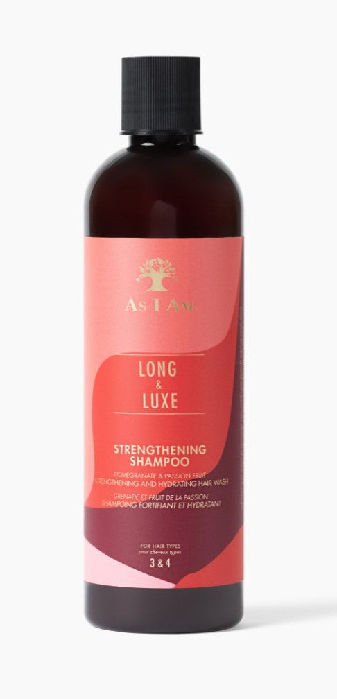 As I Am Long & Luxe StrengteShampoo 12oz (6p 501552/501026