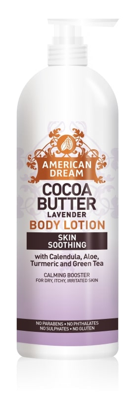 American Dream Lavender Cocoa Butter Lotion 750ml