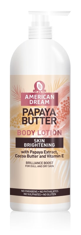 American Dream Papaya Cocoa Butter Lotion 750ml