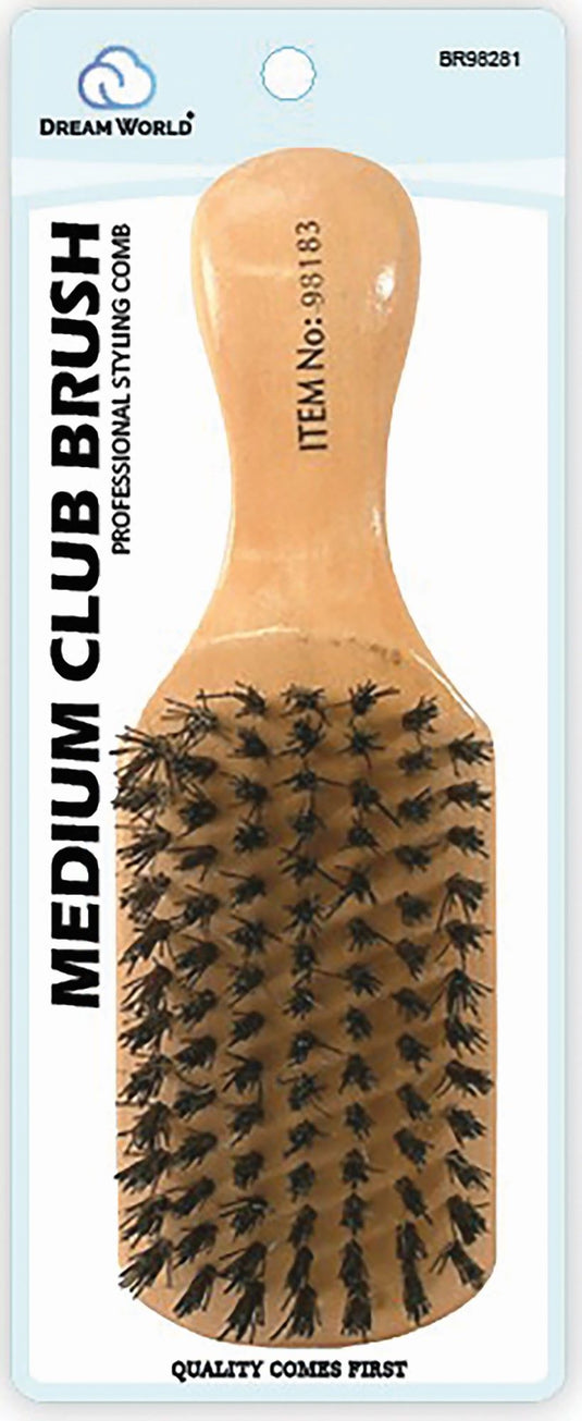 Dream Brush Medium Club Brown