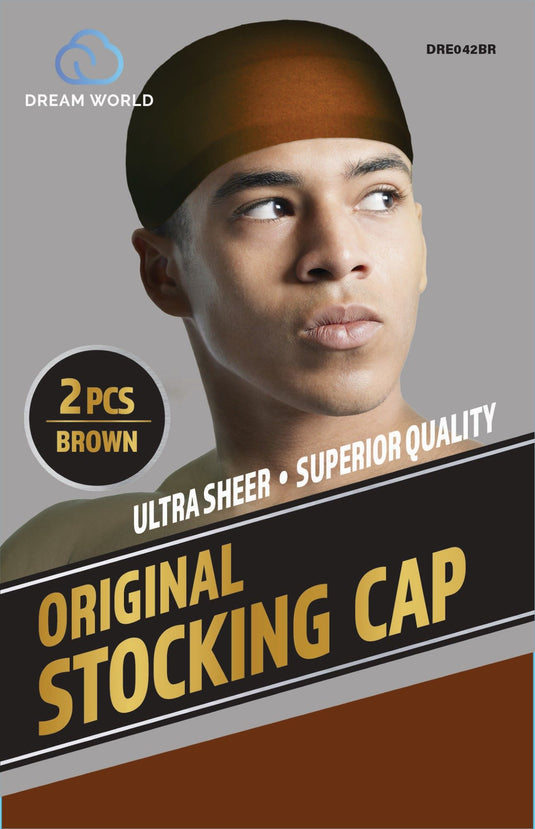 Dream M-Stocking Wave Cap Brown