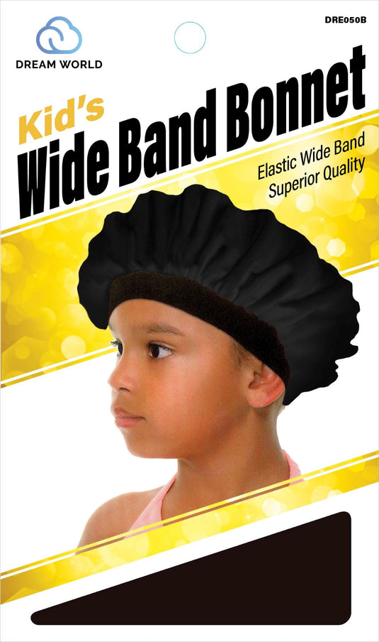 Dream Kid-Wide Band Bonnet Black