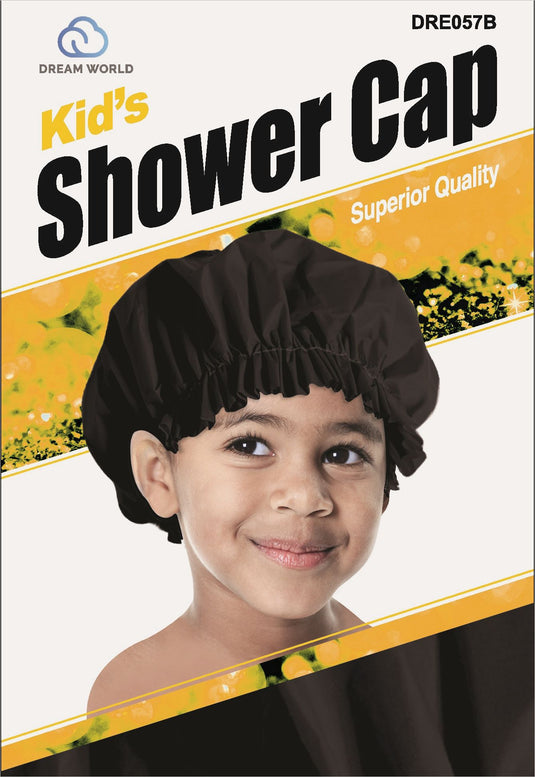 Dream Kid-Shower Cap Black