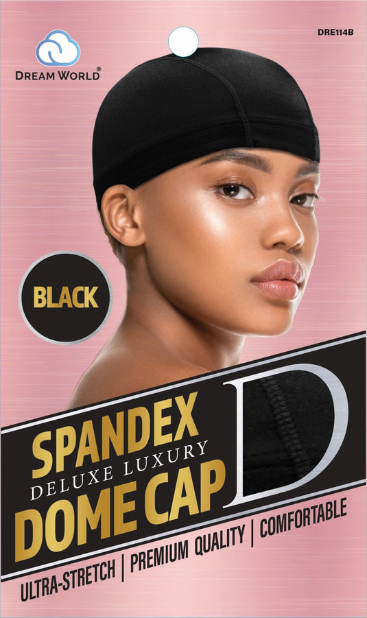 Dream W-Dome Cap Spandex Black