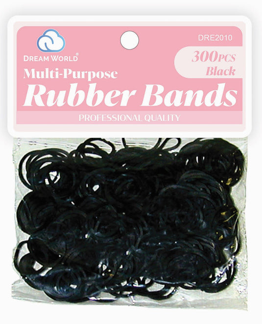 Dream Rubber Bands 300Ct Black