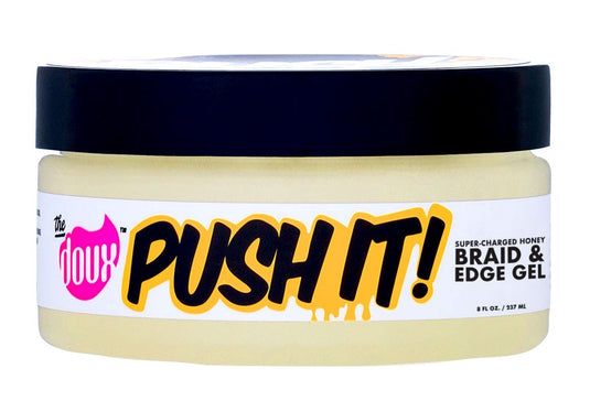 Bee Girl Push It! Honey Braid And Edge Gel 8 Oz