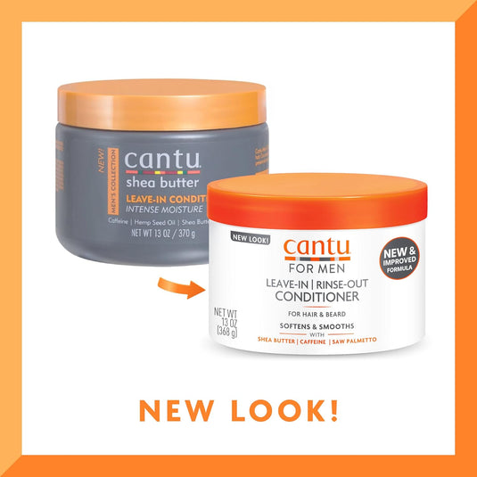 Cantu Shea and Butter Mens Leave In Conditioner 13oz