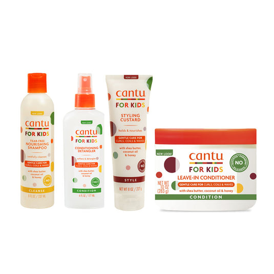 Cantu Kids Curl Refresher Bundle for Hydrated Bouncy Curls