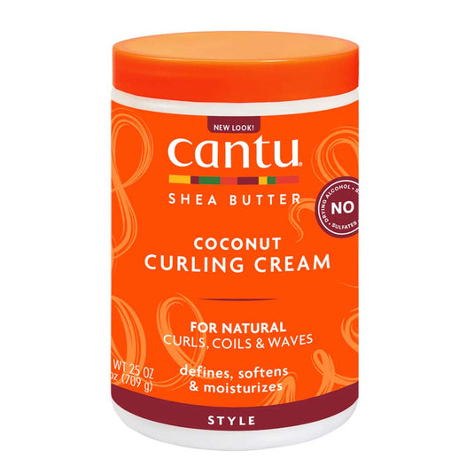 Cantu Shea Butter for Natural Hair Coconut Curling Cream 25oz